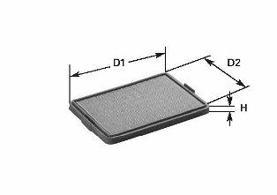 CLEAN FILTERS Ilmansuodatin MA 463